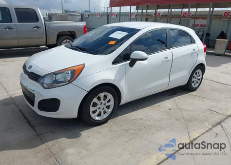 2012 Kia Rio5 Lx from USA, damaged, VIN KNADM5A31C6015276